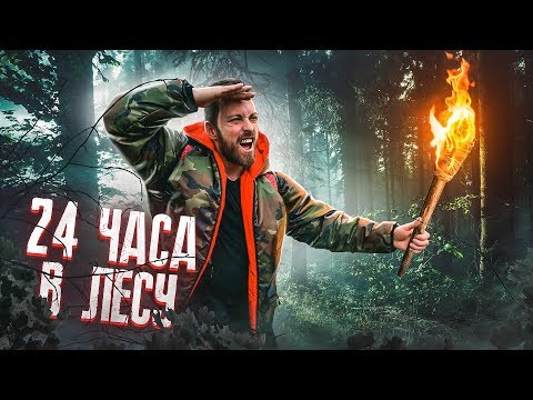 Видео: 24 ЧАСА В ЛЕСУ- БЕЗ ЕДЫ / ВЫЖИВАНИЕ