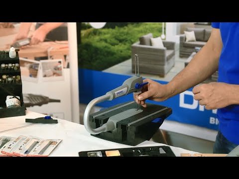 Видео: Стационарный лобзик DREMEL Moto-Saw