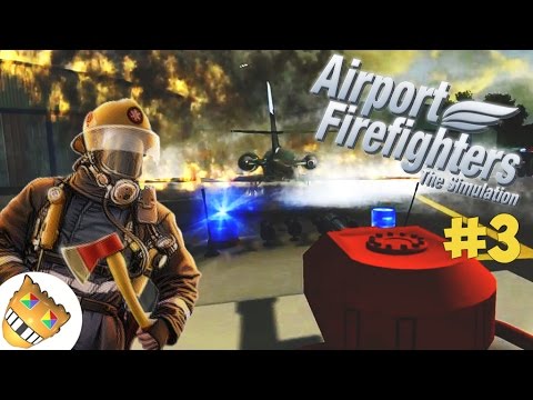 Видео: Симулятор Пожарного Аэропорта - Airport Firefighters 2015 #3