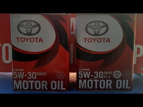 Видео: подделка моторного масла Toyota 5w30, 08880-10705 жесть, канистра 4 литра