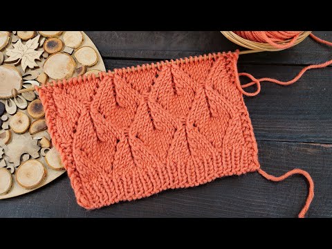 Видео: 🍊 Красивый узор 🍊 для кардиганов и шапочек
