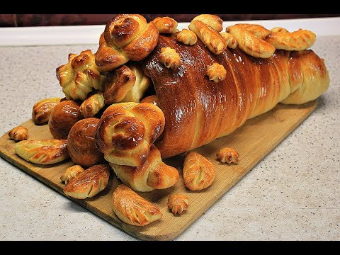 Видео: РОГ ИЗОБИЛИЯ! ИЗ ДРОЖЖЕВОГО ТЕСТА!