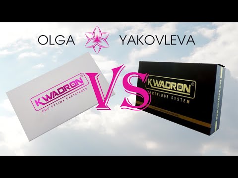 Видео: Kwadron Optima обзор картриджей для татуажа (перманентного макияжа) от Яковлевой Ольги. Часть 2.