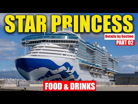 Видео: Рестораны и бары Star Princess 2025 🍷🍽️ | Гид по ресторанам, буфетам, барам и еде
