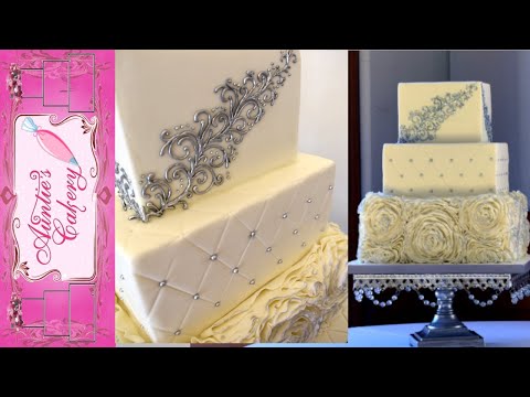 Видео: Зима пришла! Этот свадебный торт идеально подходит для зимней свадьбы.