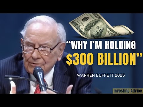 Видео: Уоррен Баффет объясняет, почему он держит 300 миллиардов долларов наличными | Berkshire 2025