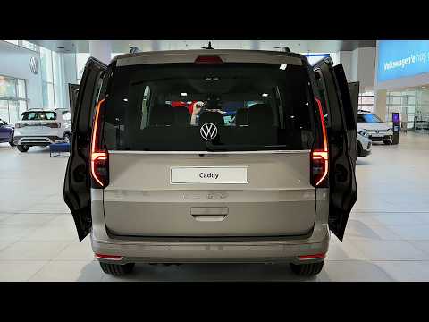 Видео: Volkswagen Caddy 2025 - Детали экстерьера и интерьера