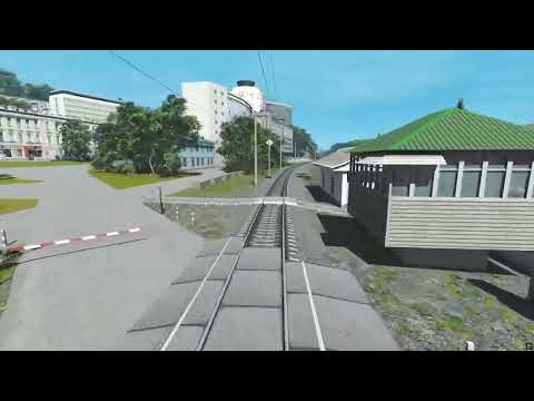 Видео: TRS19_22_портовой участок нового маршрута.