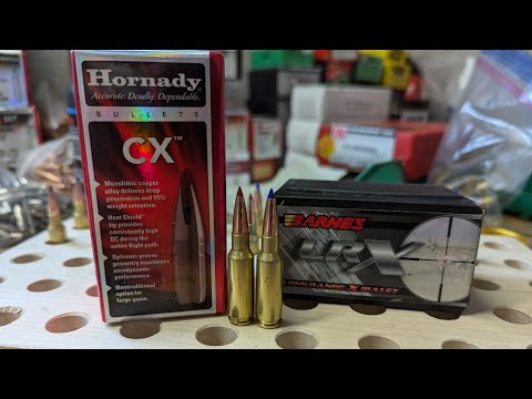 Видео: 6.5 Расширение Grendel Hornady Vs Barnes