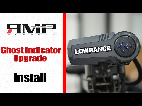 Видео: Установка обновления индикатора Lowrance Ghost X для троллингового мотора Ghost!