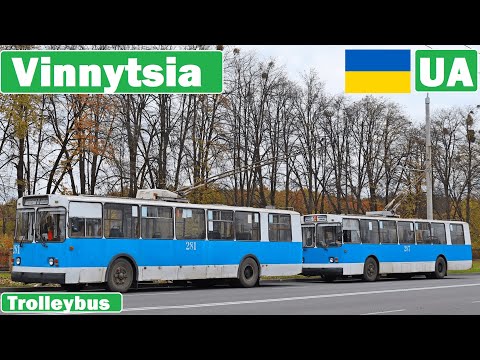 Видео: 🇺🇦 VINNYTSIA TROLLEYBUS/ Винницкий троллейбус 2020【4K】