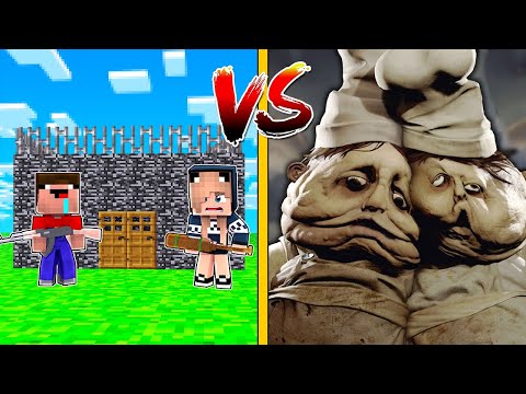 Видео: ПОВАРА БЛИЗНЕЦЫ МАЛЕНЬКИЕ КОШМАРЫ ПРОТИВ САМЫЙ ЗАЩИЩЕННЫЙ ДОМ В МАЙНКРАФТ! НУБ И ДЕВУШКА ПРО