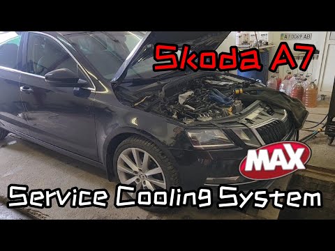 Видео: Skoda A7 EA288 1.6 TDI // комплексна промивка системи охолодження з повною заміною антифризу.