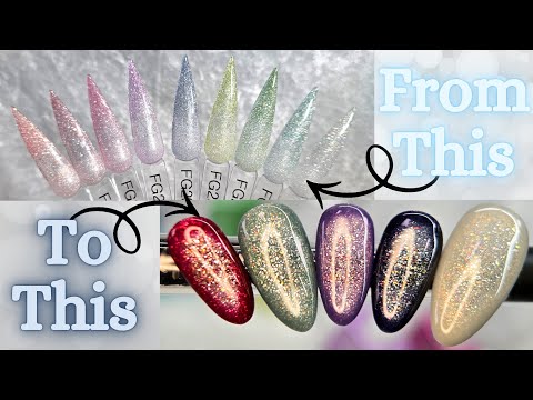 Видео: Я попробовала пастельные блестящие ногти для осеннего образа и это ВАУ!