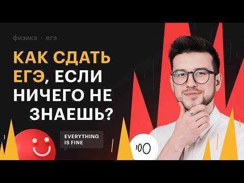 Видео: Как сдать ЕГЭ по физике, если ничего не знаешь?