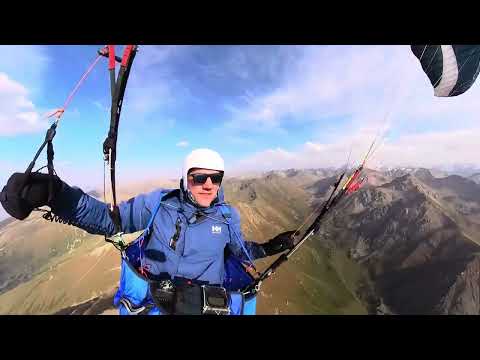 Видео: Ak-suu Fai triangle. Парапланеризм в Кыргызстане 