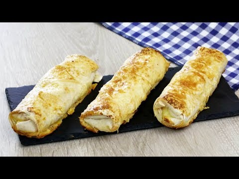 Видео: ОБАЛДЕННАЯ ВКУСНОТА  за 10 МИНУТ. Часто готовлю на завтрак, когда мало времени. Лаваш с начинкой.