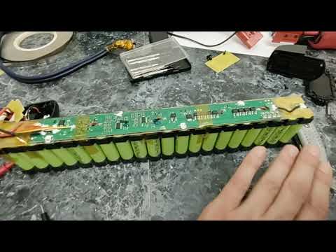 Видео: Ремонт аккумулятора электросамоката 36 В по доступной цене (Turboant x7 pro)