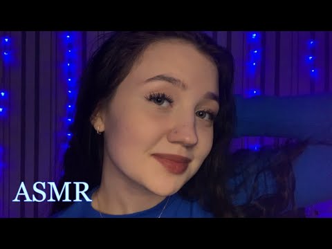 Видео: АСМР Сделаю тебе макияж 💙💦/ ASMR makeup 💙