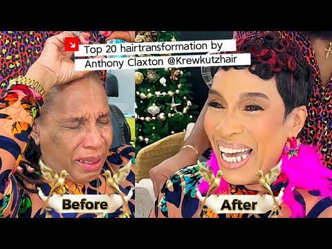 Видео: ❤️Топ-20 преображений волос от Энтони Клэкстона @Krewkutzhair❤️😘