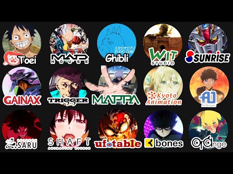 Видео: Все аниме-студии: 17 минут