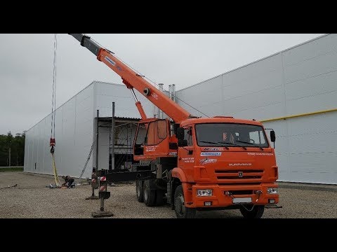 Видео: Супер "отбойник", ящик с подлокотником + Обзор автокрана Клинцы 25т.28м. КС-55713-1К-3