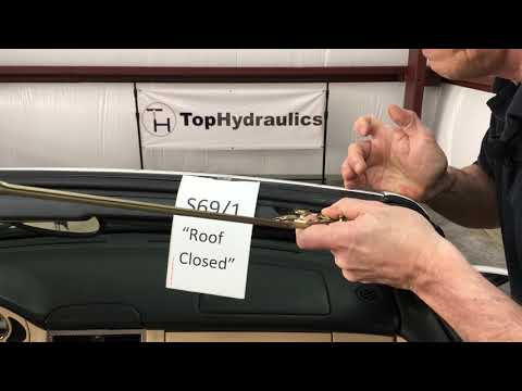 Видео: Устранение неисправностей Mercedes R170 SLK Top — описание электрической системы и расположения м...