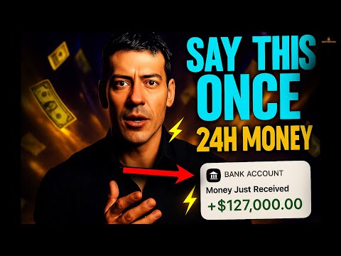 Видео: Произнесите это предложение всего один раз [СЕГОДНЯ ВЕЧЕРОМ], чтобы привлечь БОЛЬШИЕ суммы денег ...