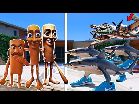 Видео: ТУНГ ТУНГ САХУР БАНДАСЫ VS ТРАЛАЛЕРО ТРАЛАЛА БАНДАСЫ (GTA V)