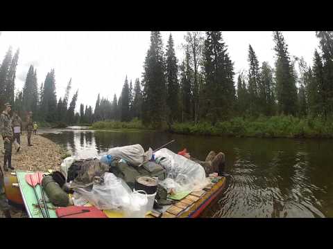 Видео: Сплав Полуденная рассоха - Березовая Пермский Край