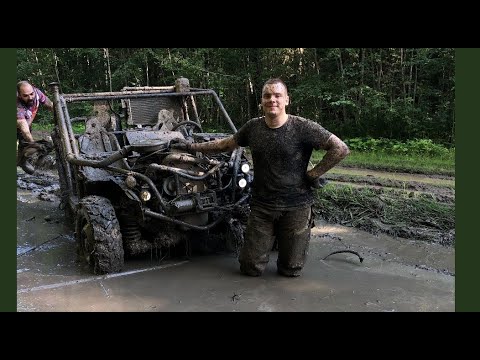 Видео: Катаемся на БАГГИ ИЗ НИВЫ ЗА КОПЕЙКИ 3 серия