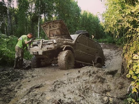 Видео: Не простое возвращение с маршрута р. Кельбес.