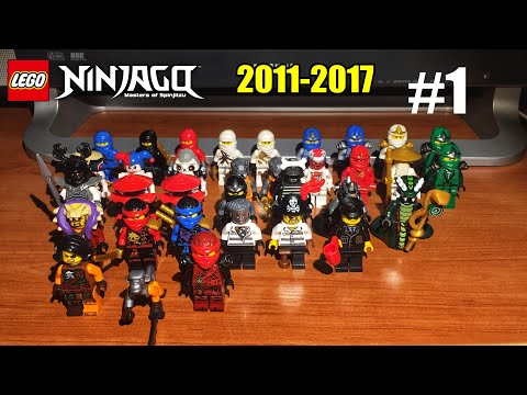 Видео: Обзор LEGO Ninjago Коллекция минифигурок #1