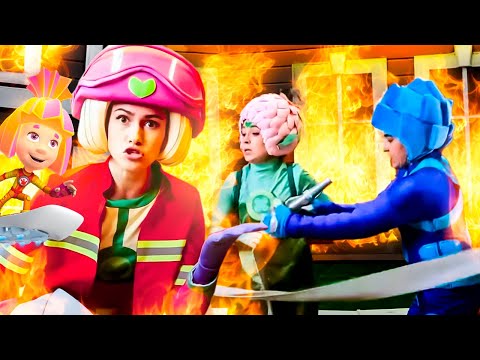 Видео: Стихийные бедствия: Фиксики и Команда Флоры спешат на помощь!