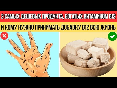 Видео: Два Самых Дешёвых Источника Витамина B12 — Получай Суточную Норму Без Добавок!