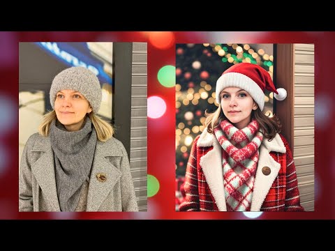 Видео: ВЯЗАЛЬНАЯ НЕДЕЛЯ  1/24.ШАПКА из БУКЛЕ. Джемпер крючком и спицами