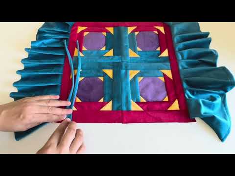 Видео: Transform Fabric Scraps Into a Beautiful Patchwork Сushion | Sewing Ideas For Beginners