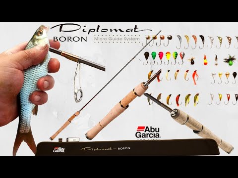 Видео: Мормишинг c Abu Garcia DIPLOMAT BORON DBS 612XUL