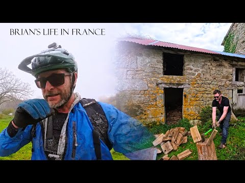 Видео: Катание на велосипедах и подготовка к первому похолоданию в этом году