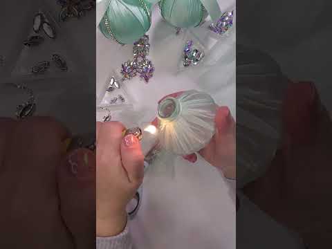 Видео: Как обработать 3 разные заготовки органзой 