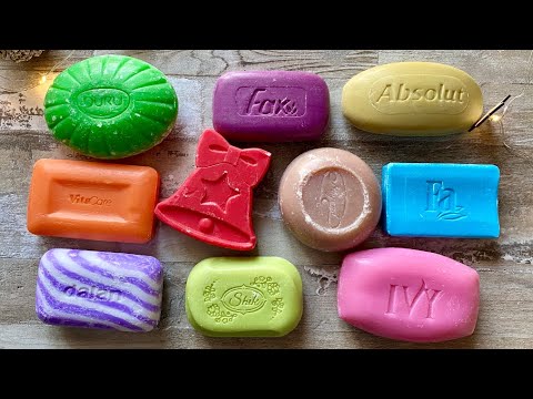 Видео: ASMR Soap cutting | Soap Carving|Резка мыла  | ASMR