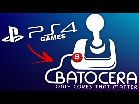 Видео: Как играть в игры PlayStation 4 на Batocera