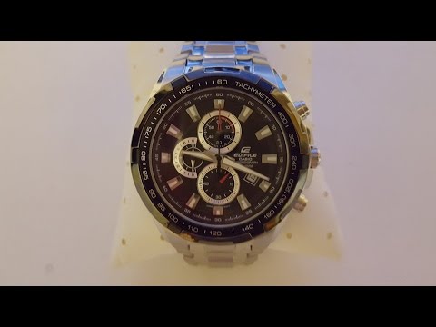 Видео: Обзор часов CASIO EDIFICE EF-539D-1A (Review)