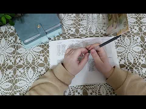 Видео: Распределение семейного бюджета | Апрель 1| Система денежных конвертов