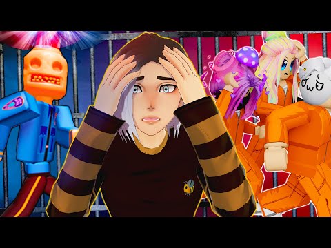 Видео: САМОЕ СТРАШНОЕ ОББИ ПУГАЕТ НАС! Roblox Escape Siren Cop's Prison! (SCARY OBBY)