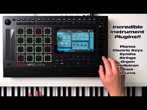 Видео: MPC Live 3: инструментальные плагины и пресеты