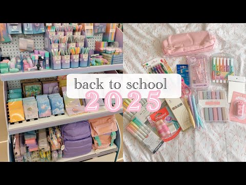 Видео: BACK TO SCHOOL 2025 ✨| ЭСТЕТИЧНАЯ КАНЦЕЛЯРИЯ *back to university*