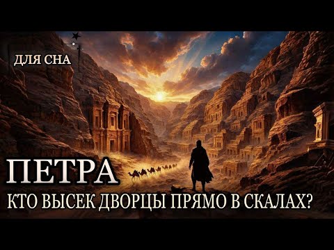 Видео: История для сна😴Тайна Петры: город, вырезанный в камне