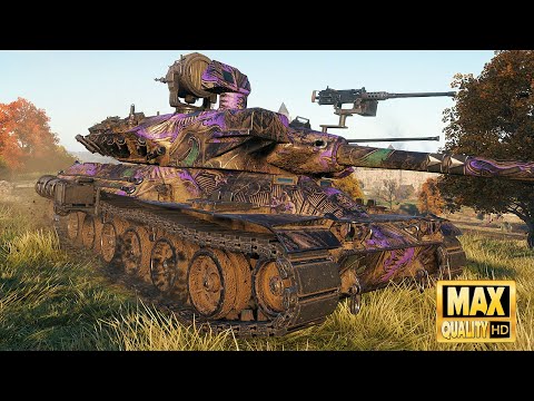 Видео: MBT-B против более сильной команды противника - World of Tanks