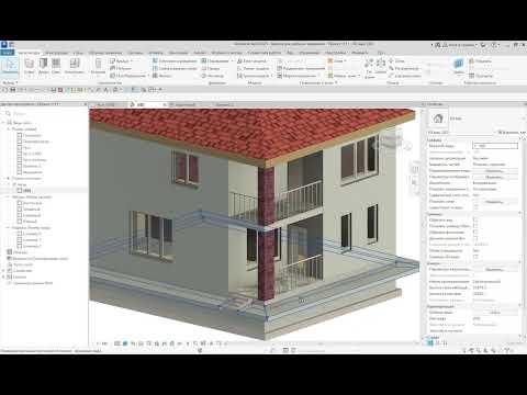 Видео: Часть 2. Урок №13. Revit для начинающих: "Создание лестниц и ограждений"